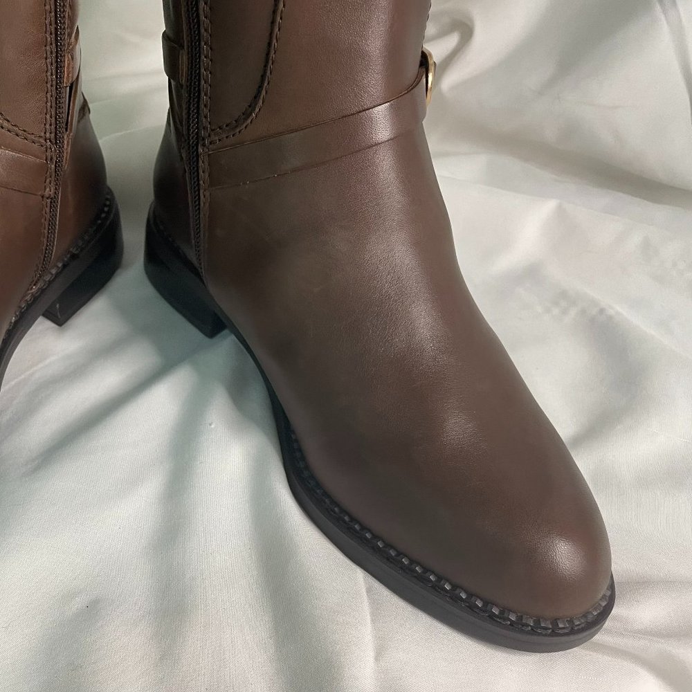 Franco Sarto Women’s Footware Hadley leather Close Toe Over Knee - Picture 4 of 6